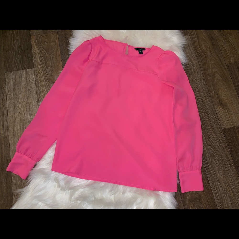 J. Crew Pink long sleeve dress shirt